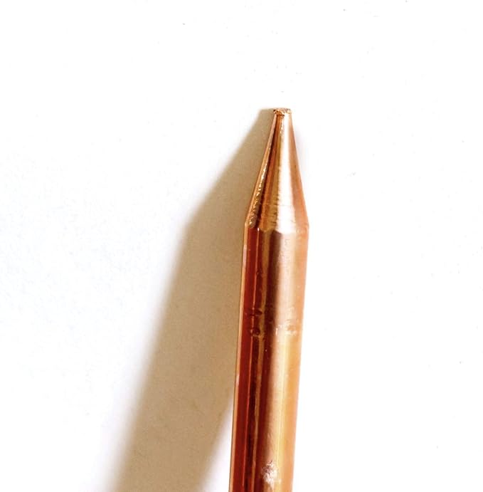 GOUNENGNAIL- 4 Foot Copper Grounding Rod, 3/8" Dia. Bonded Copper Ground Rod - Image 5