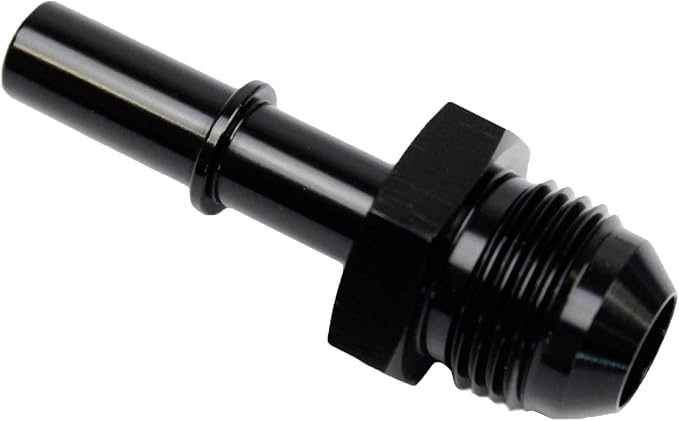 Aluminum 6AN Flare to 5/16 SAE Quick Disconnect Male Push-On EFI Hose Fitting by Unknown
