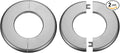 HARFINGTON 2pcs Wall Split Flange 64mm/2.5" Self-Adhesive Plumbing Cover Plates by HARFINGTON