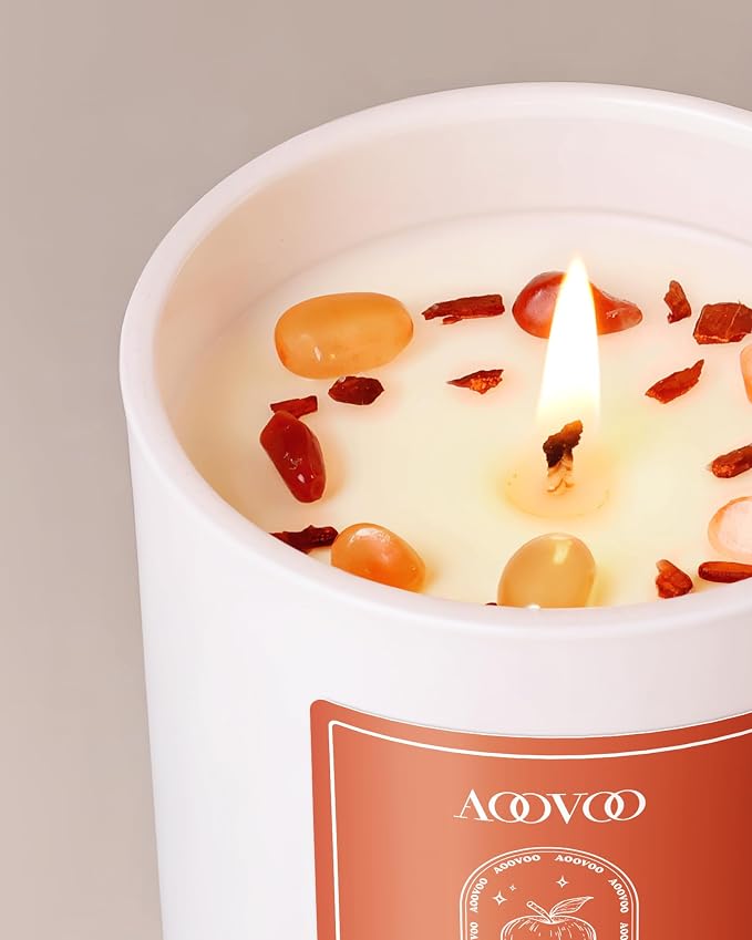 AOOVOO Apple Pie Scented Candles - Image 2