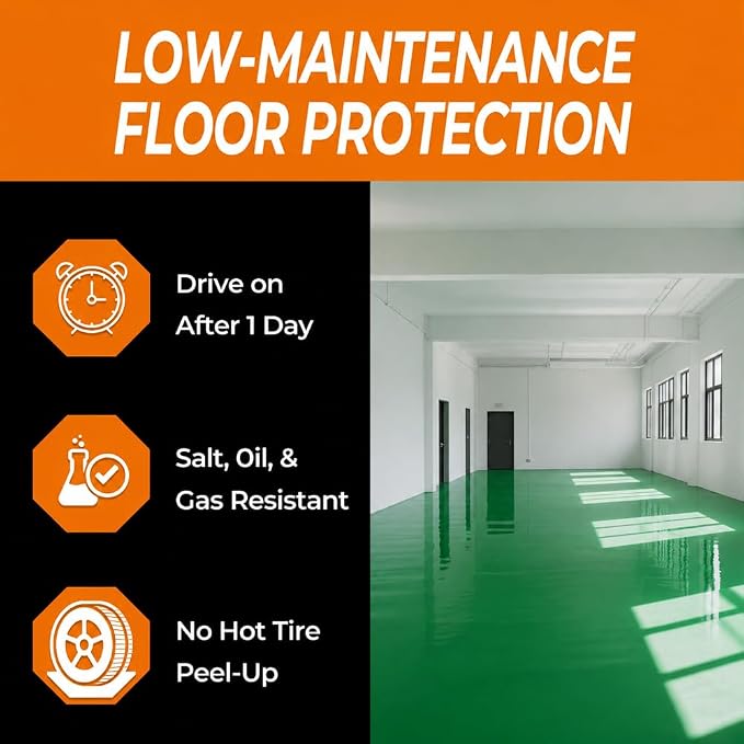 Floor Paint, Epoxy Resin Floor Coating Kit - Image 5