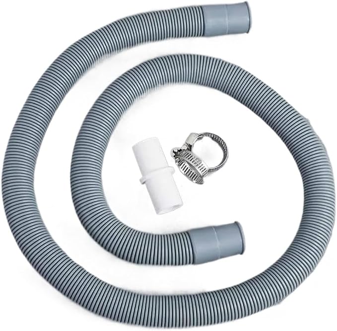 Universal Washing Machine Dishwasher Drain Waste Hose Extension Pipe Kit 1/2M - Image 3