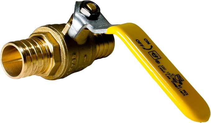 10 Pack XFITTING Pex Barb 1 Inch Ball Valve - Image 4