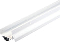 MD Building Aluminum U-Shape Commercial Screw-On Under Door Seal White 36in by M-DBuildingProducts