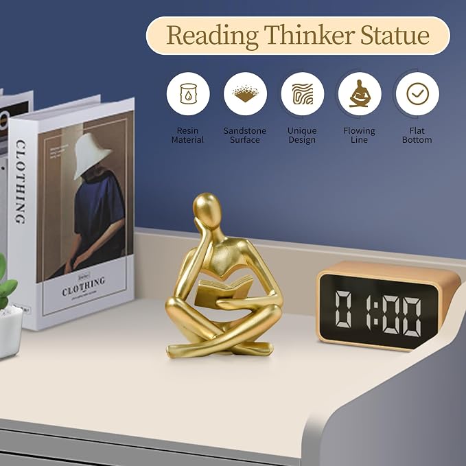UTTCMK Abstract Art Thinker Statue - Image 3