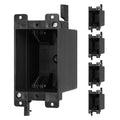 1-Gang AWG Standard Black Old Work Box, Junction Black Boxes by YQMIGU