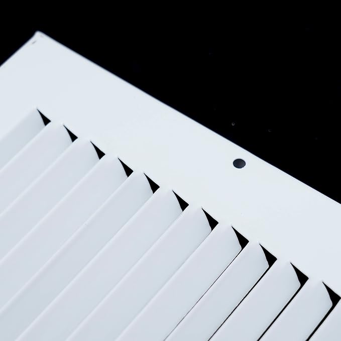 2 Pack] Fits 14x6 Duct Opening | Steel Baseboard Return Air Grille by Handua | - Image 7
