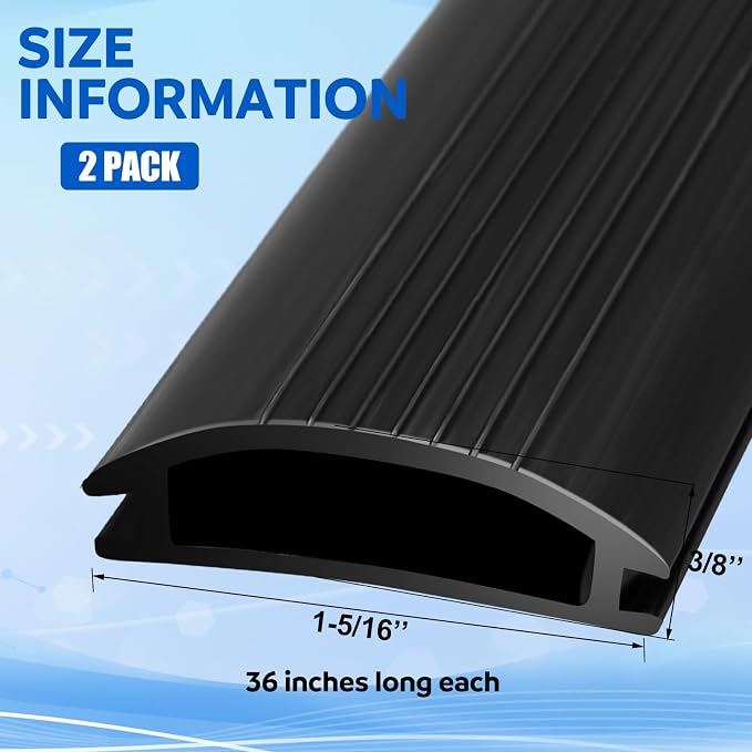 2 Pcs 36 Inch Vinyl Replacement Insert - Image 2