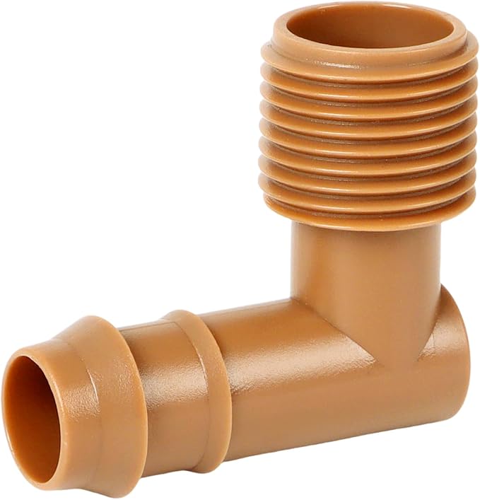 PVC to Drip Irrigation Adapter, 1/2" PVC Male Pipe Thread x 1/2" Drip - Image 3