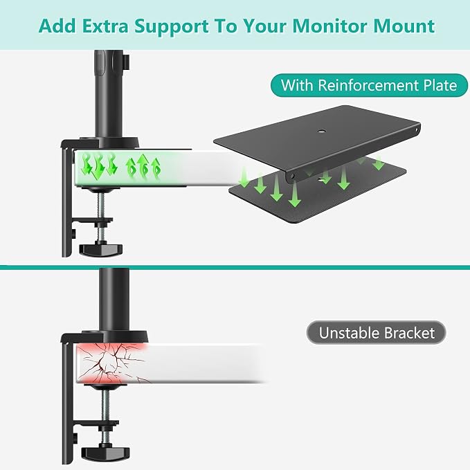 WALI Monitor Mount Reinforcement Plate - Image 2