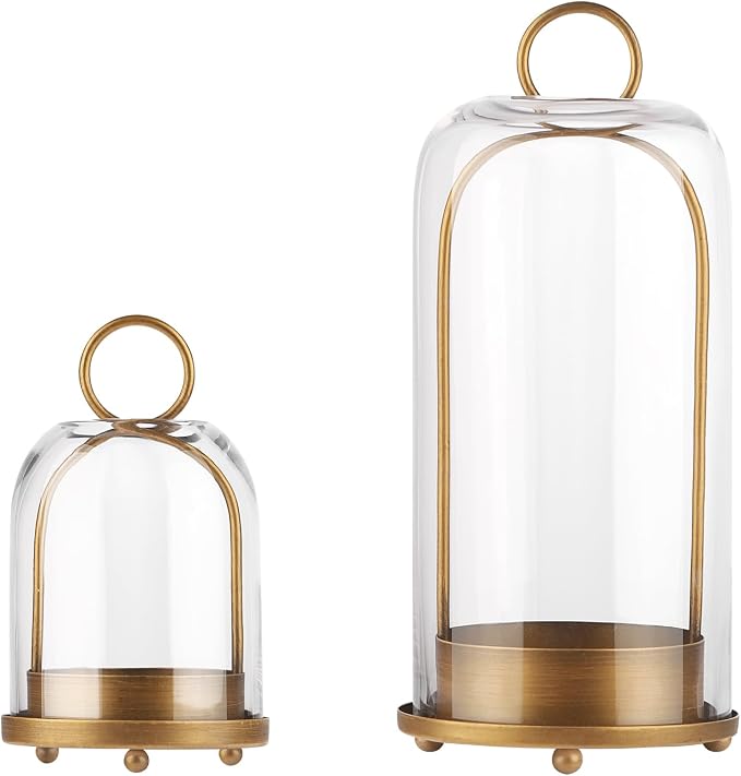 5" & 4" Wide Versatile Metal Candle Holder by Unknown