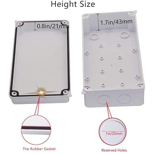 Electrical Box, Outdoor Waterproof Box IP65 Junction Box - Image 4