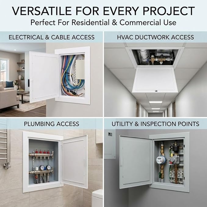 Access Panel 150x225 mm, Magnetic Inspection Hatch - Image 9