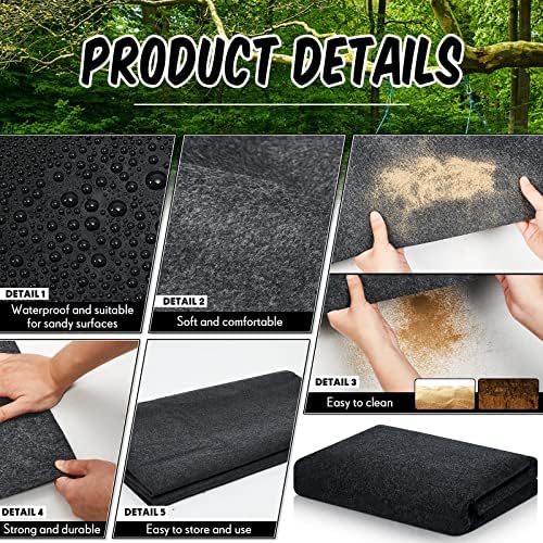 Shed Floor Mat 10 x 10 ft, PE Backing - Image 4