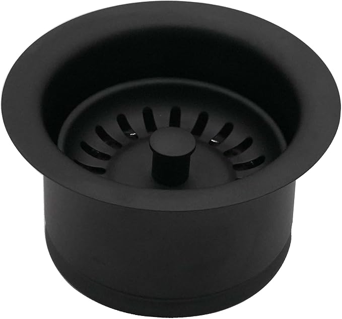 Westbrass D2082S-62 3-1/2" Extra-Deep Collar Kitchen Sink Waste Disposal Flange by Westbrass