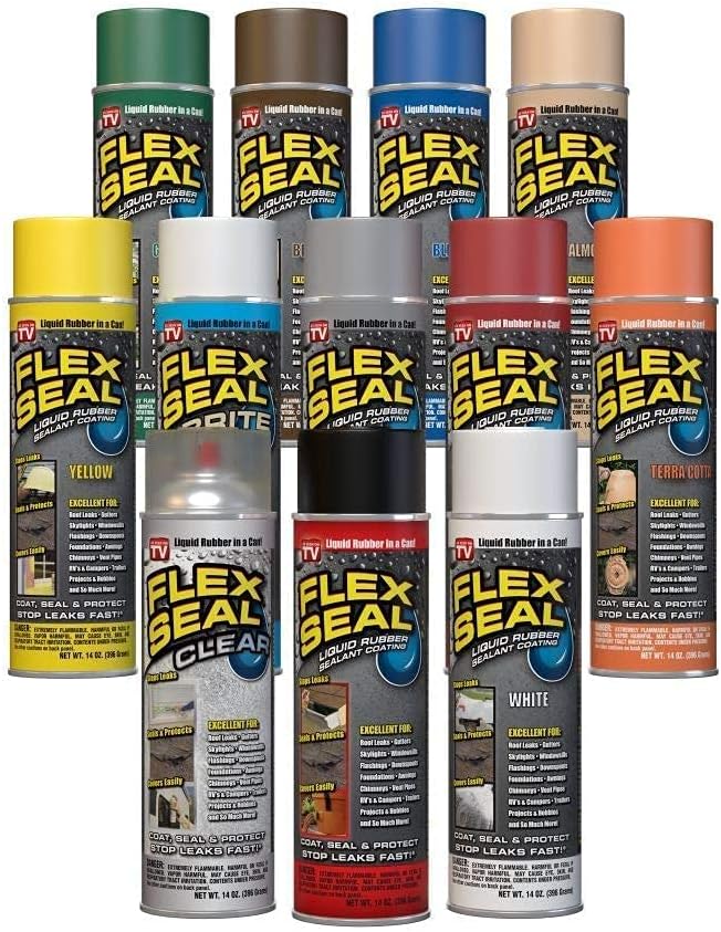 Flex Seal, 14 oz, Stop Leaks Instantly, Waterproof Rubber Spray On Sealant - Image 8