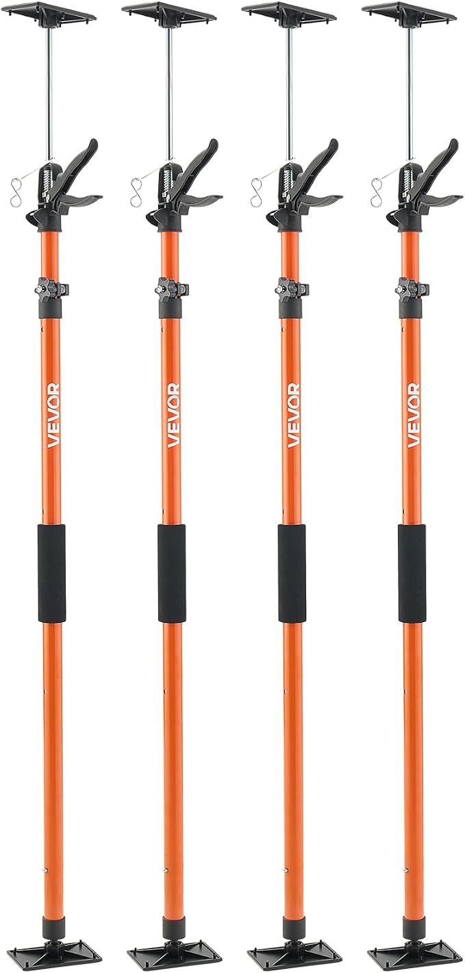 VEVOR Cabinet Jack Support Pole, 45.7-114.2 Inch Steel Telescopic Quick Support - Image 9