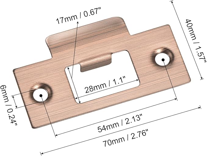 uxcell t Door Strike Plate - Image 2