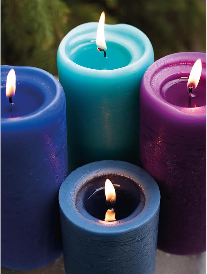 3x3 Pillar Candles Set of 3 - Image 7