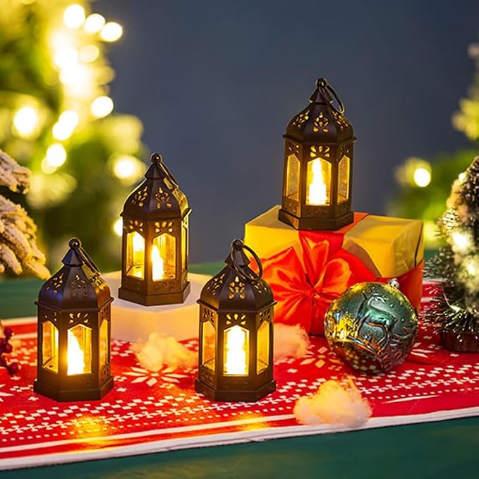 Hewory 20PCS Black Mini Halloween Lanterns - Image 2
