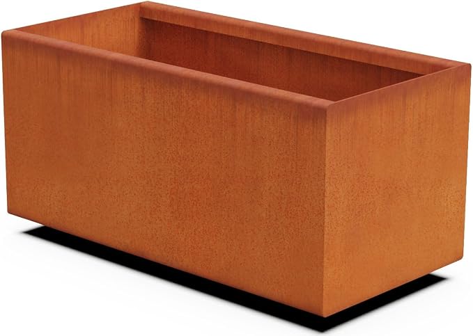 Large Rectangular Planters for Outdoor Plants by Plantercraft