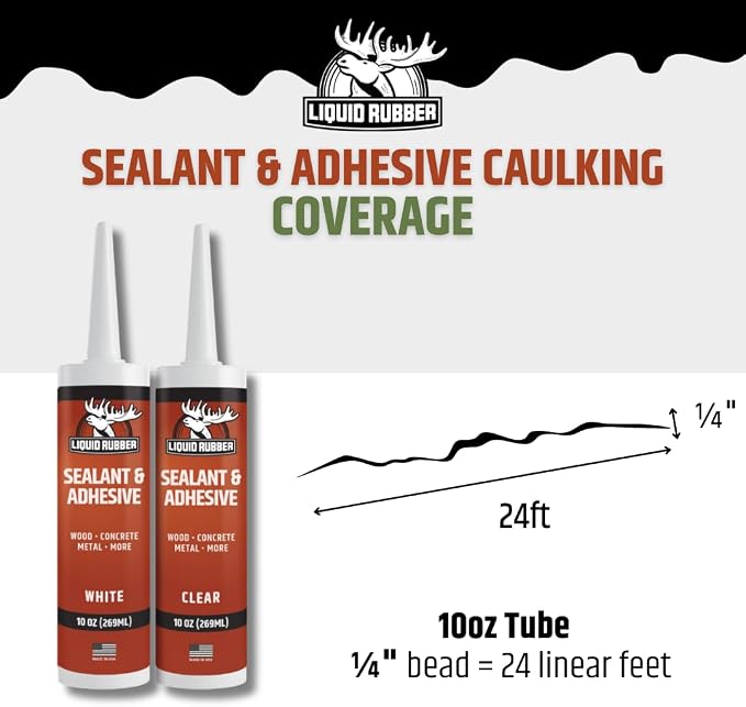 Liquid Rubber Exterior Foundation Kit - 5g Foundation Sealant - Image 8
