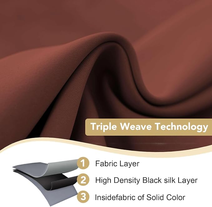 H.VERSAILTEX Ultra Soft Microfiber Thermal Insulated Antique Copper Grommet - Image 3
