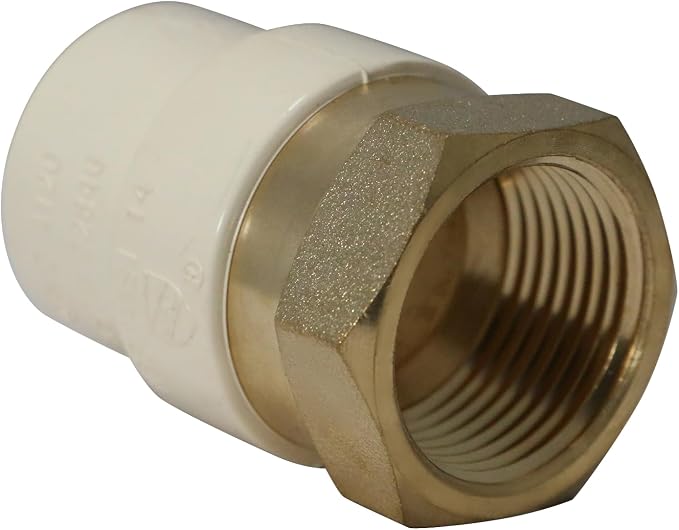 XFITTING CPVC Transition Coupling, 3/4 inch CPVC x 3/4 inch FNPT - Image 5