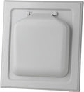 NO-PEST VENT Dual Door Dryer Vent Cover 4 Inch Outdoor, Made in USA, Highest by No-PestVent