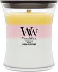 Woodwick Floral Blossoms Medium Hourglass Trilogy Candle by WoodWick