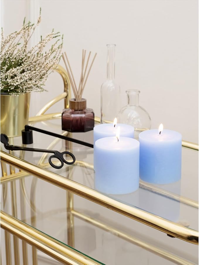3x3 Pillar Candles Set of 3 - Image 6