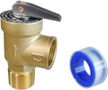 VAV 30 PSI Boiler Relief Valve, 3/4" NPT, Lead-Free Brass, CSA Listed | by VAV