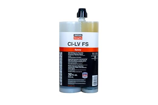 Simpson Strong-Tie CILVFS32 Fast-Setting Low-Viscosity Structural Injection by SimpsonStrong-Tie