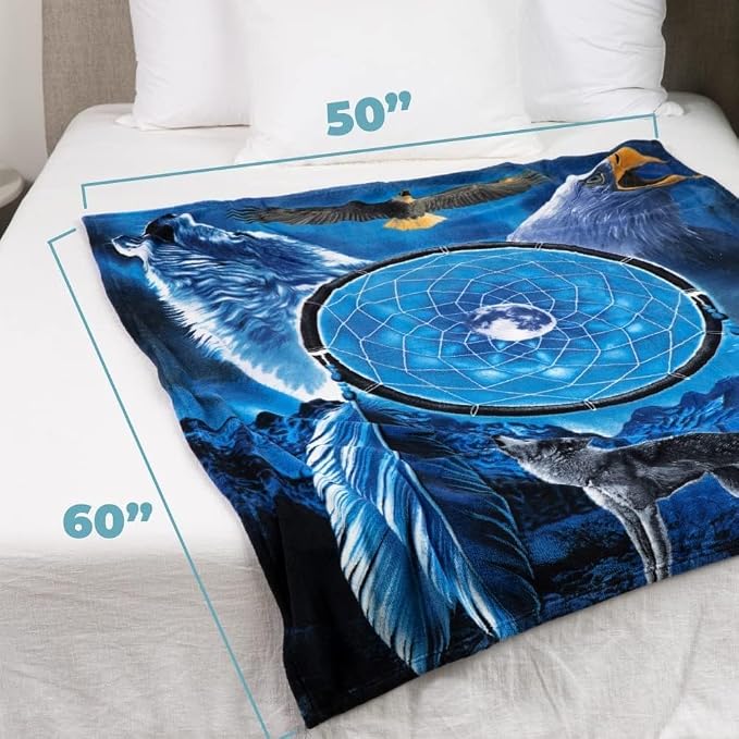 Dawhud Direct Dreamcatcher Fleece Blanket - Image 6