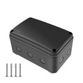 Black IP66 Waterproof Outdoor Electrical Box, 7.12 x 4.5 x 4 inch by NineLeaf