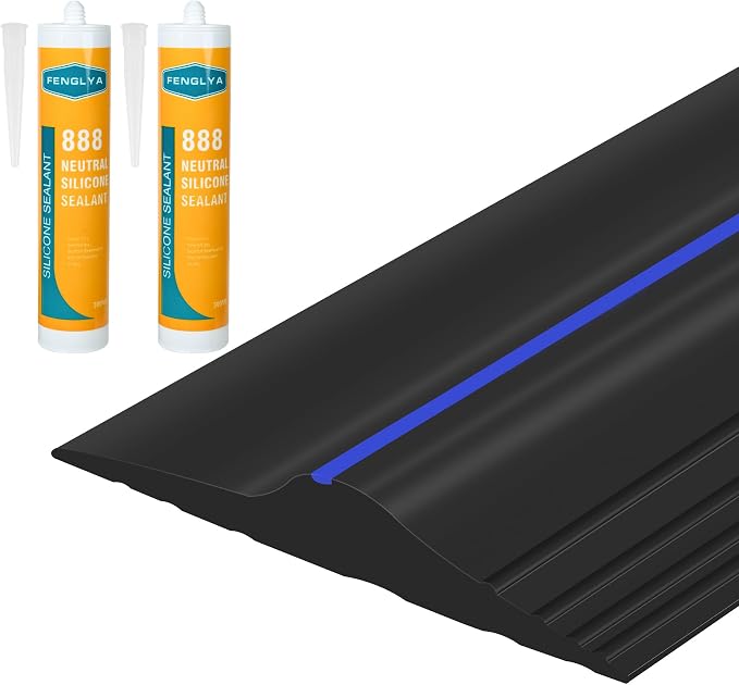 ToLanbbt 20Ft/6M Universal Garage Threshold Seal Strip by ToLanbbt