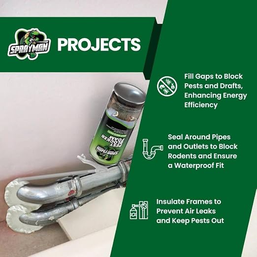 Pestblokc Foam Sealant Seals & Insulates Cracks, Gaps & Joints - Image 4