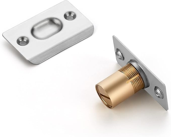 Ravinte Silver Door Ball Catch, Closet Door Latch Adjustable, 4 Pack | Solid - Image 3