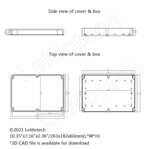 Electrical Box ABS Plastic Project Box IP65 Waterproof Junction Box Project - Image 6