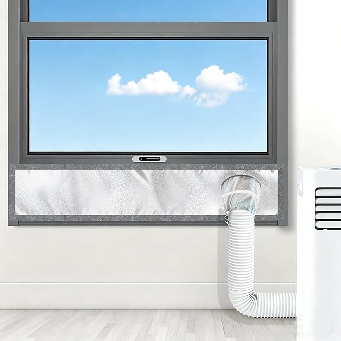 420D High-Density Portable AC Window Seal Kit Stepless Adjustable up to 40" - Image 8