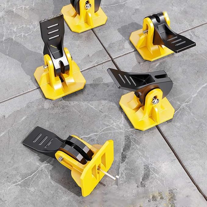 Tile Leveling System Kit 1/8 Tile Spacers Reusable 50pcs Leveler Tile Tools by FACITE