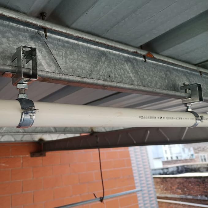 Conduit Hanger with Beam Clamp & Pipe Support Bracket - Image 4