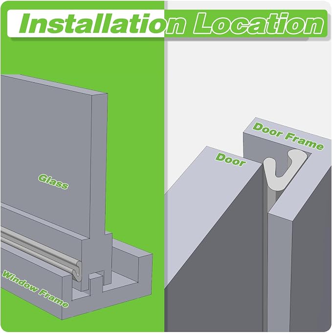 Weather Stripping Door Seal Strip - Image 5