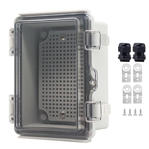 Waterproof Junction Box, ABS Plastic Electrical Box by LuSumtly