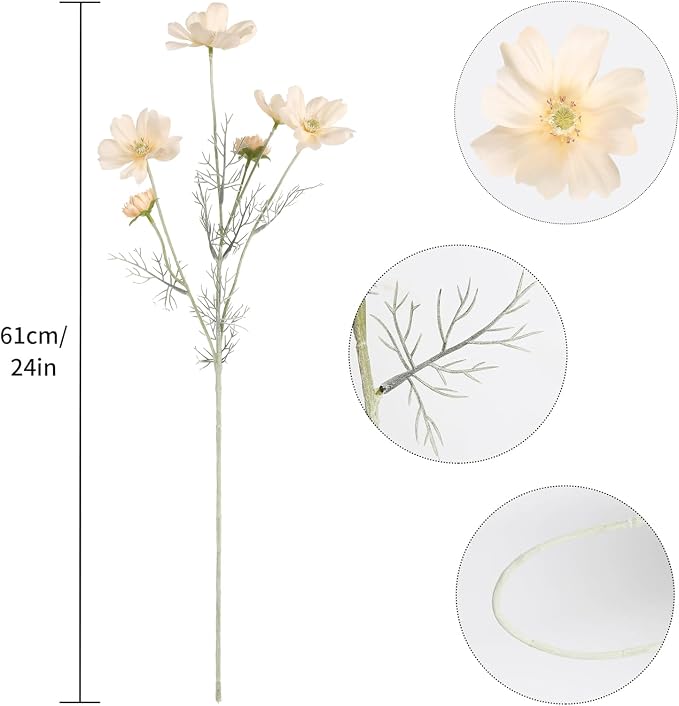 Cosmos Silk Flowers - Image 3