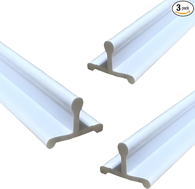 KC Hardware Vinyl Sliding Door Bottom Track, Sliding Door Track Replacement by KCHardware