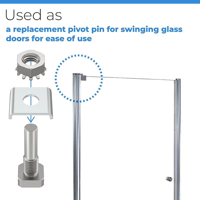 Shower Door Pivot Pin Parts - Image 5