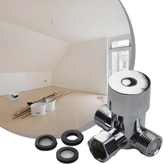Thermostatic Mixing Valve G1/2 Brass Adjustable Hot and Cold Water Control - Image 7