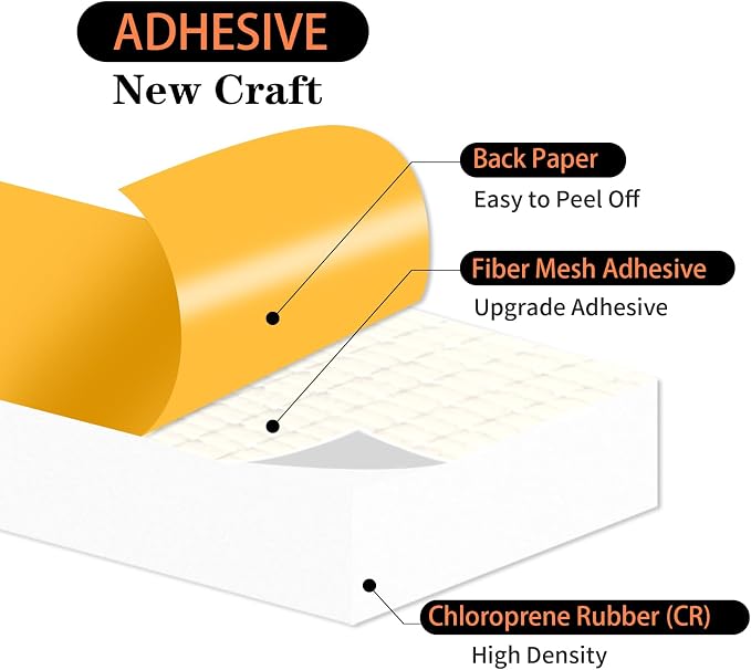 Weather Stripping, High Density CR, Strong Adhesive, 2 in x 1 in x 6.5Ft | - Image 2
