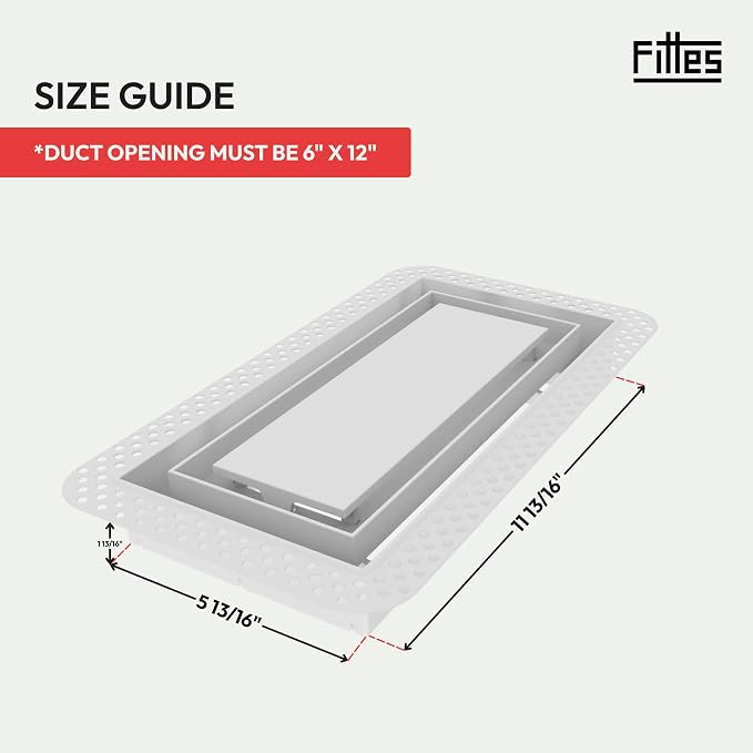 Fittes Flush Wall Vent - Image 4